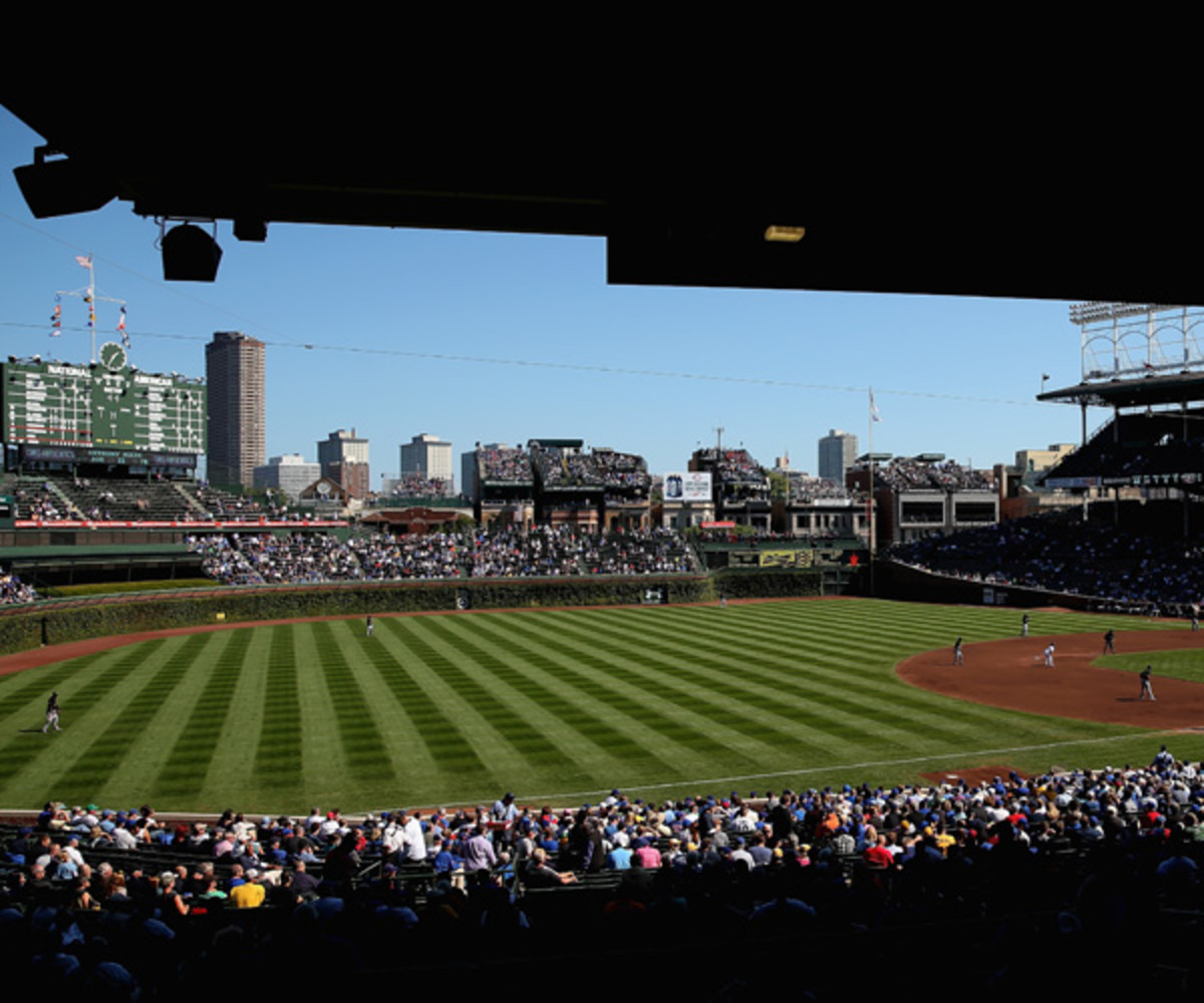 Wrigley Field in September 2013 (Photo by Jonathan Daniel/Getty Images).