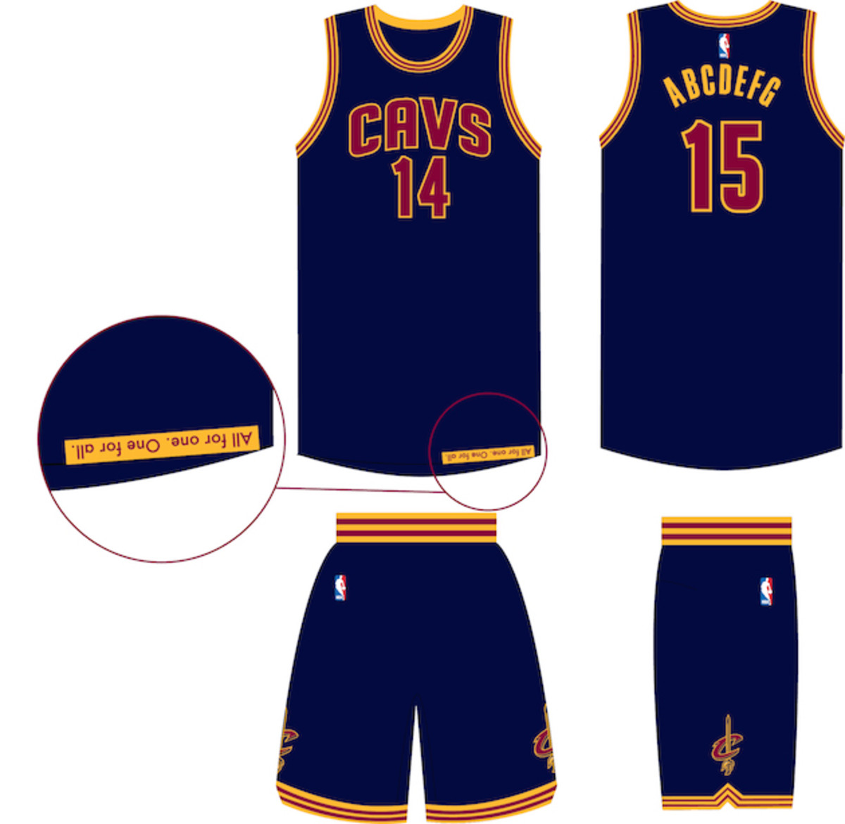 Cleveland Cavaliers' new uniform: Team reveals navy blue alternate - Sports  Illustrated