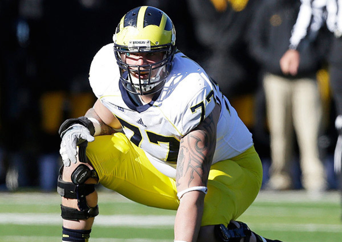 Tennessee Titans select Taylor Lewan No. 11 overall in the 2014 NFL draft