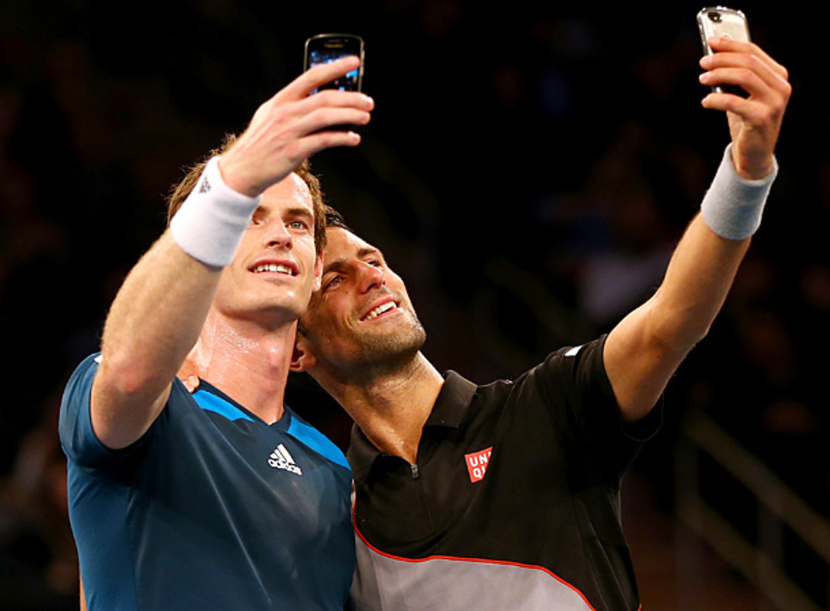 Andy Murray and Novak Djokovic