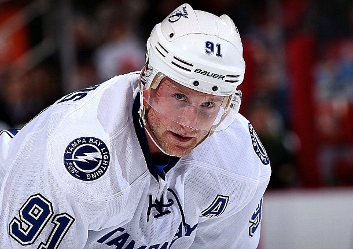 Steven Stamkos of the Tampa Bay Lightning