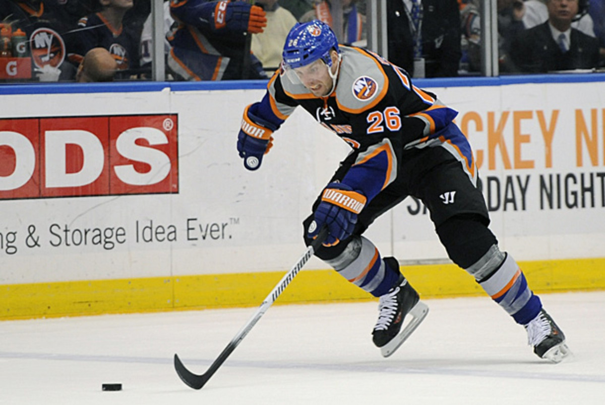 Thomas Vanek of the New York Islanders