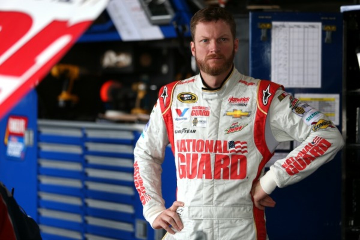 Dale Earnhardt Jr. has appeared in Nationwide ads since 2009. (Todd Warshaw/Getty Images)