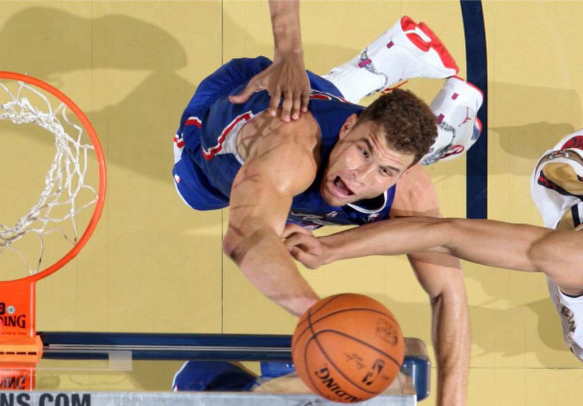 Opponents around the league have tried to rough up Blake Griffin this season. (Layne Murdoch/NBAE via Getty Images)