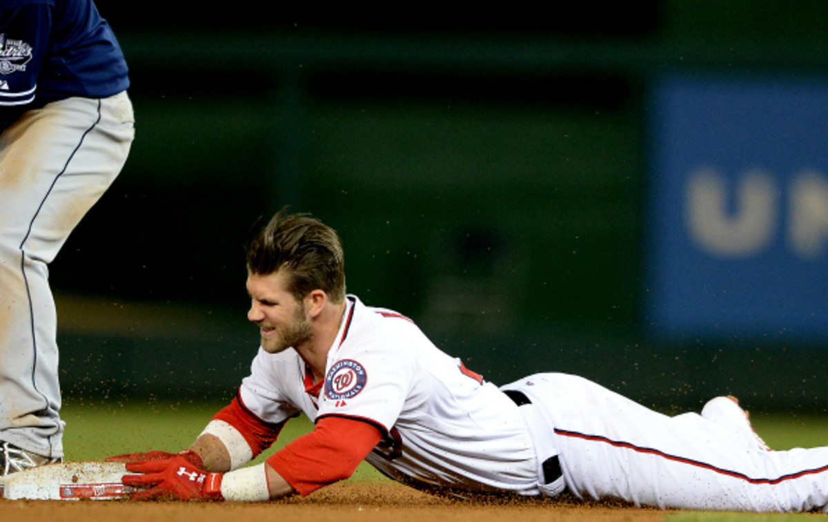 Bryce Harper is hitting .289 with seven extra base hits this season. (Patrick Smith/Getty Images)