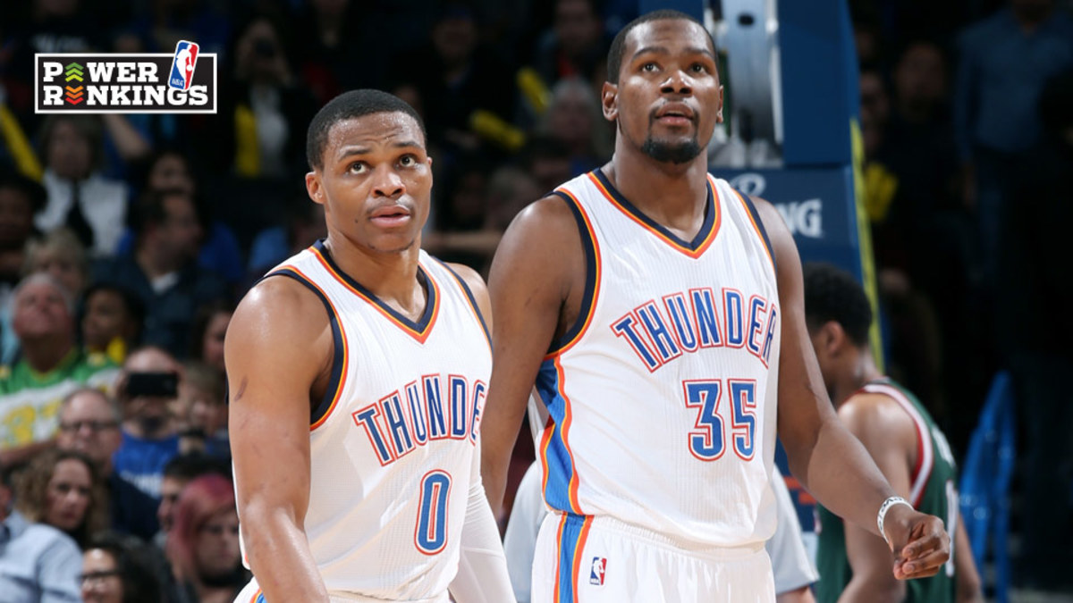 NBA Power Rankings: Thunder Surge, Knicks Approach Rock Bottom - Sports ...