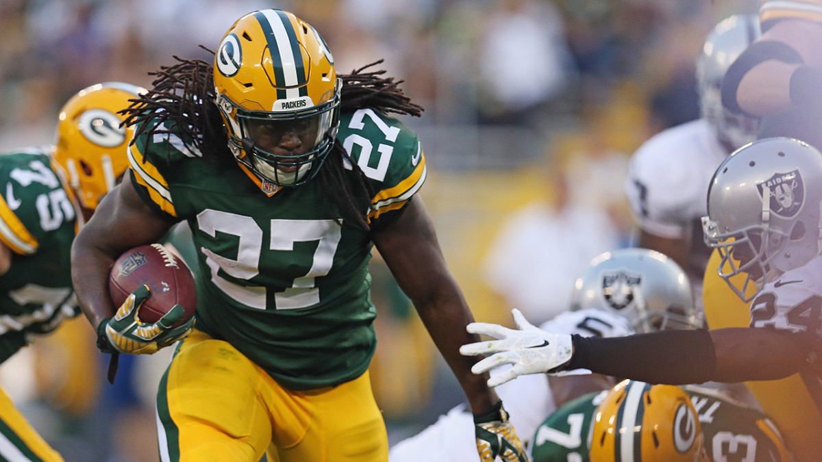 Packers: Stout defense, Eddie Lacy help Green Bay run down spot in