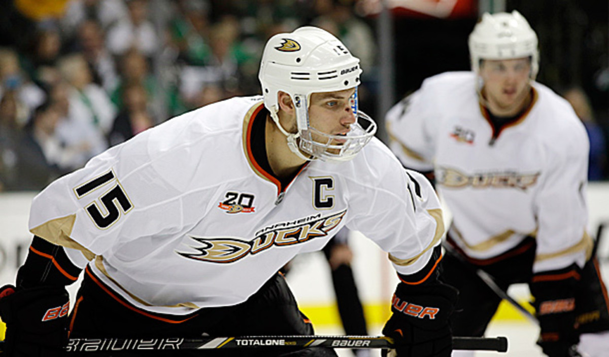 Ryan Getzlaf of the Anaheim Ducks