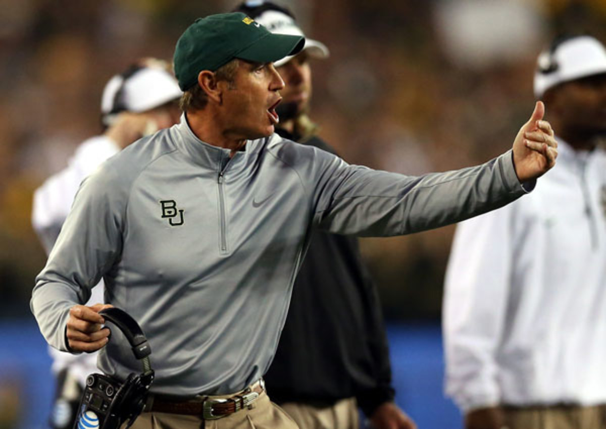 Art Briles led Baylor to the first Big 12 championship in school history. (Ronald Martinez/Getty Images)