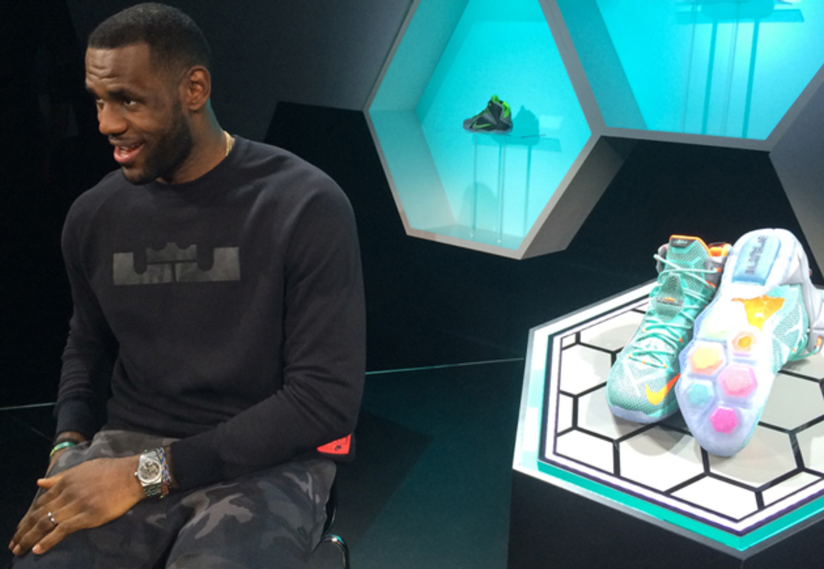 Nike unveils LeBron James' signature sneaker, the 12' - Sports Illustrated