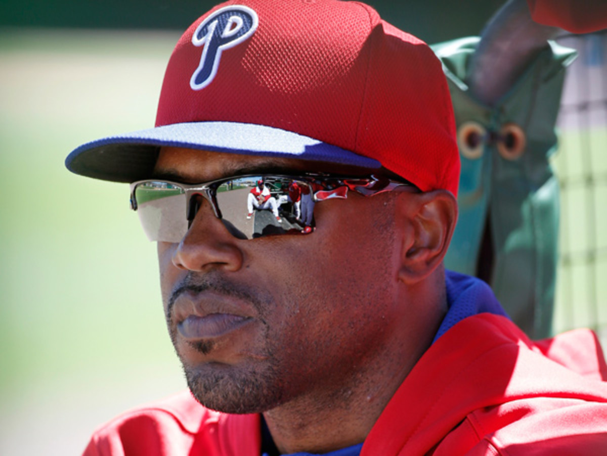 Jimmy Rollins has spent all 14 seasons of his big-league career with the Phillies. (Kathy Willens/AP)