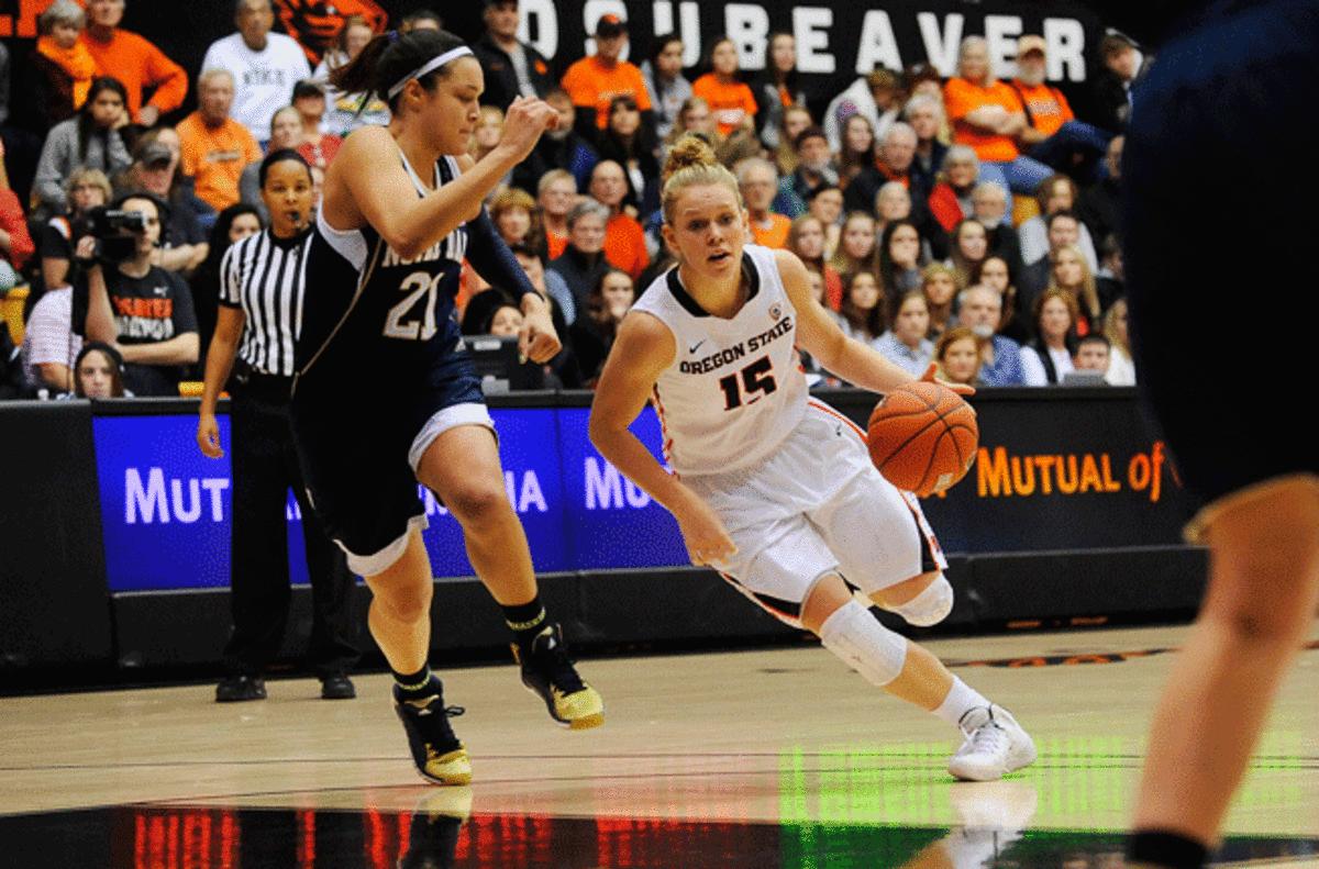 Sophomore guard Jamie Weisner has been a catalyst for Oregon State's recent success.