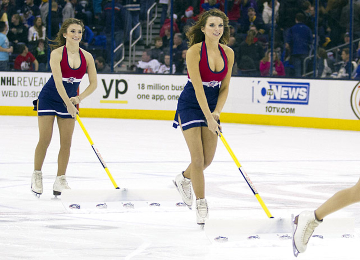 Columbus Blue Jackets Ice Crew Girls Sports Illustrated