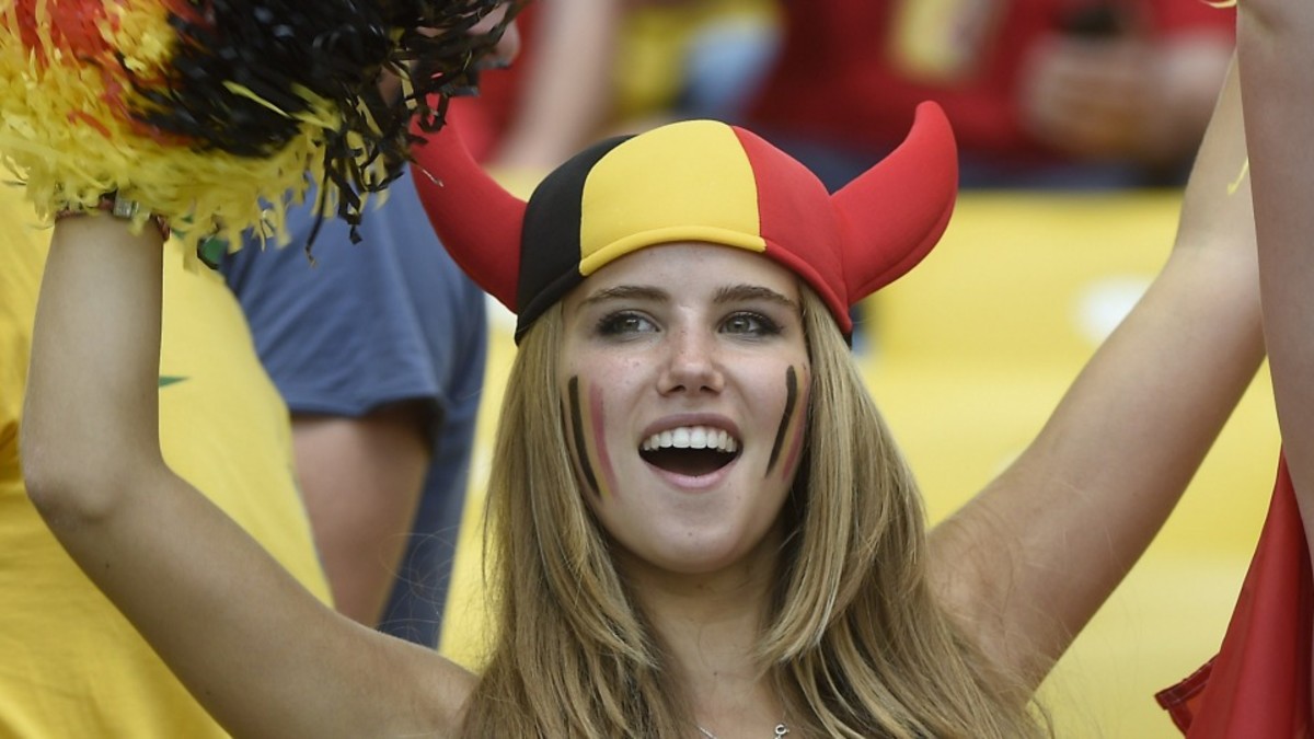 Belgian soccer fan turned model Axelle Despiegelaere is no longer with ...