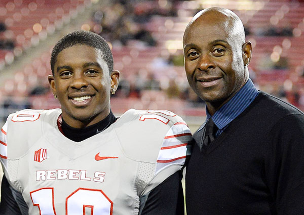 Son of Jerry Rice works out for 49ers at local pro day