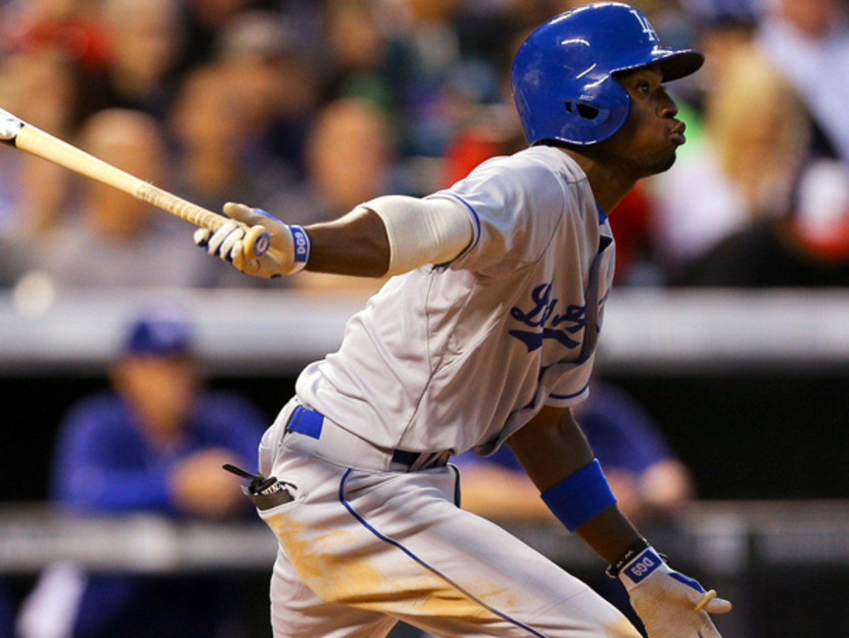 Dee Gordon has cooled off after a hot start, hitting TK since April 15. (Justin Edmonds/Getty Images)