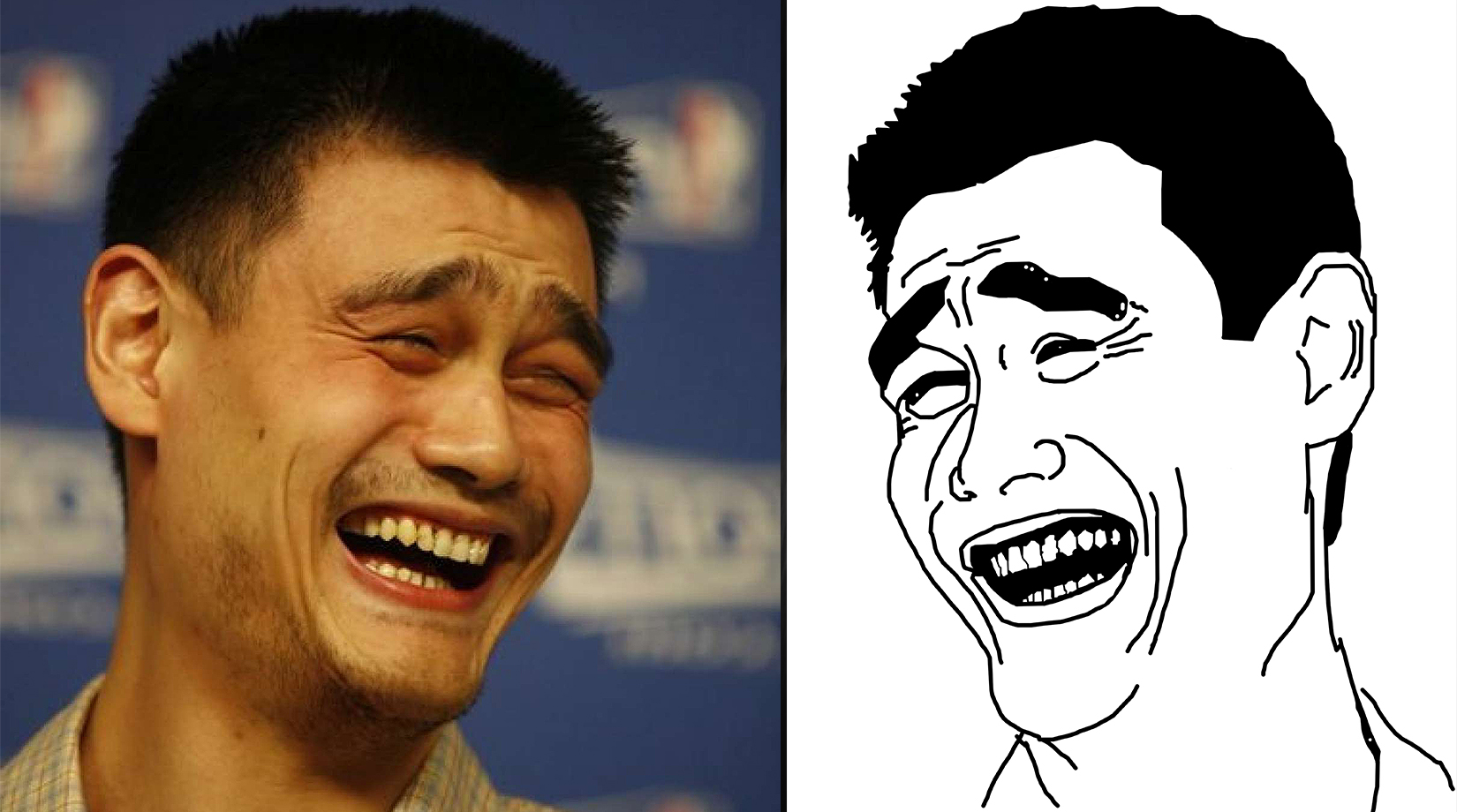 Yao Ming meets the 'Yao Ming Meme' - Sports Illustrated