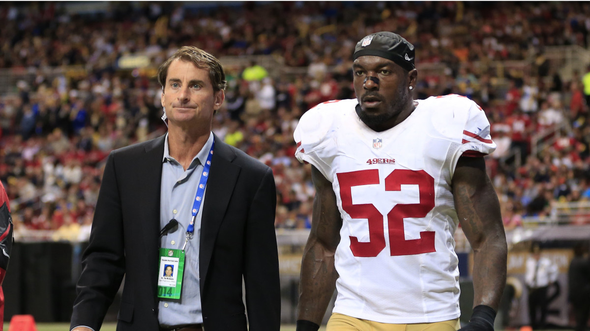 49ers LB Patrick Willis taken out of St. Louis game with toe injury -  Sports Illustrated