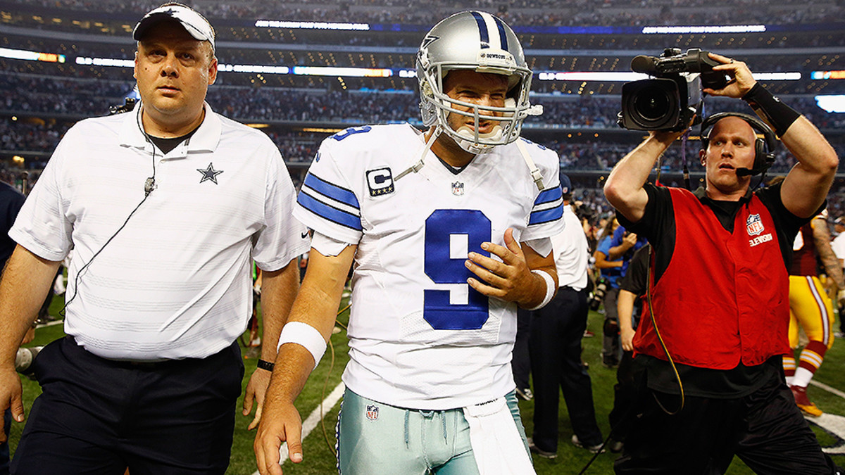 NFL Week 9 active inactive list Tony Romo out for Cowboys 