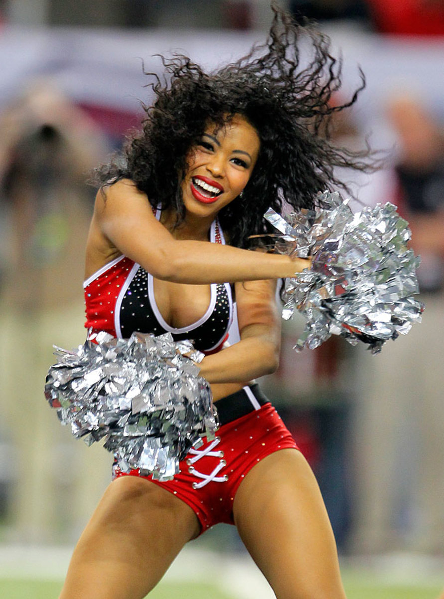 atlanta falcons cheerleader outfit