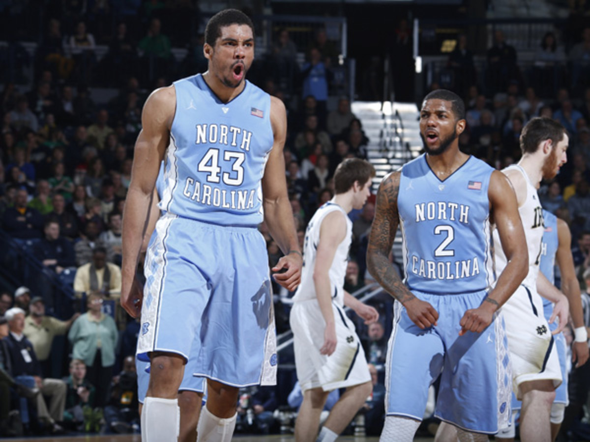 James Michael McAdoo (43) and North Carolina impressed again, this time by beating Notre Dame. (Joe Robbins/Getty Images)