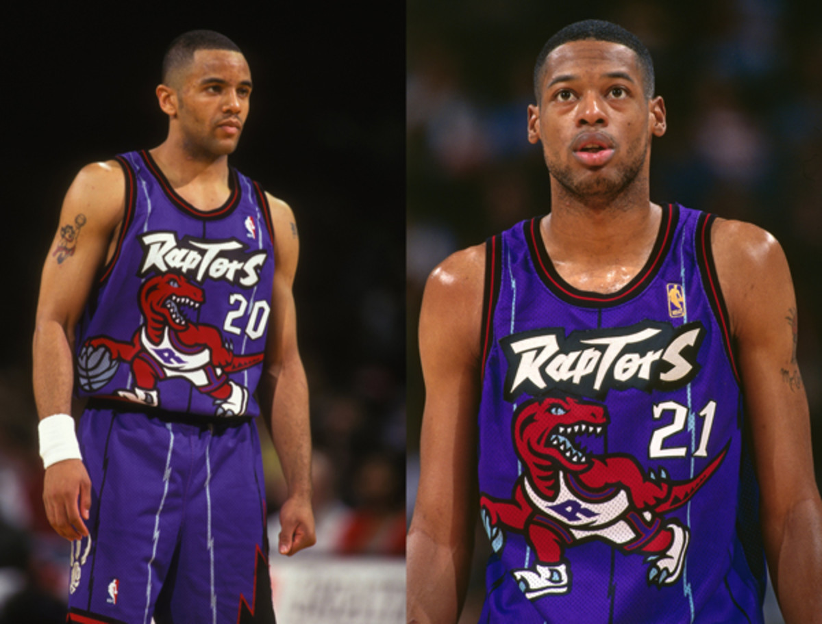 Raptors to wear purple 'Dino' throwback jerseys during 2014-15 season -  Sports Illustrated