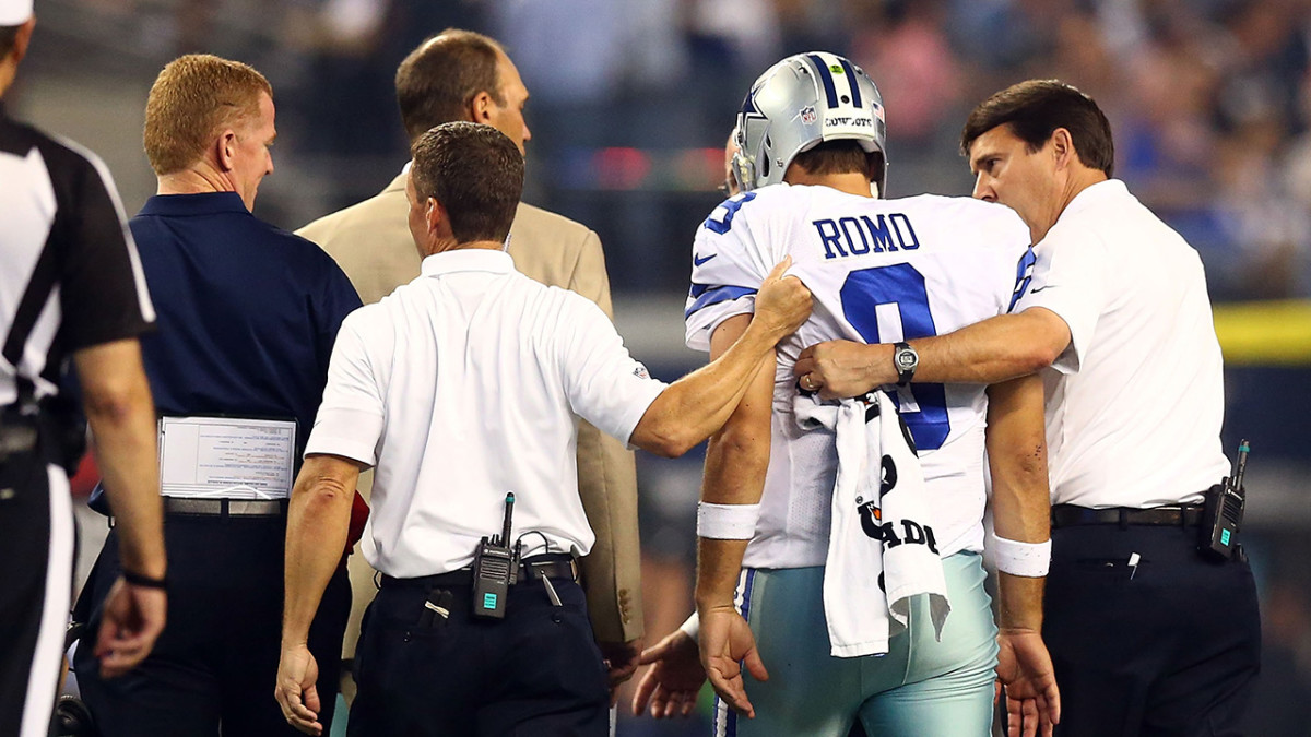 Colt McCoy, Washington halt streaking Cowboys after Tony Romo hurt - ABC7  Chicago