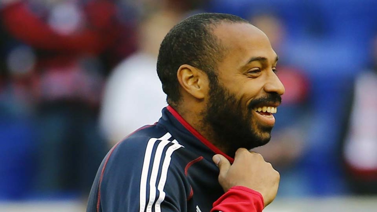 Legendary France, Arsenal, Red Bulls forward Thierry Henry ...