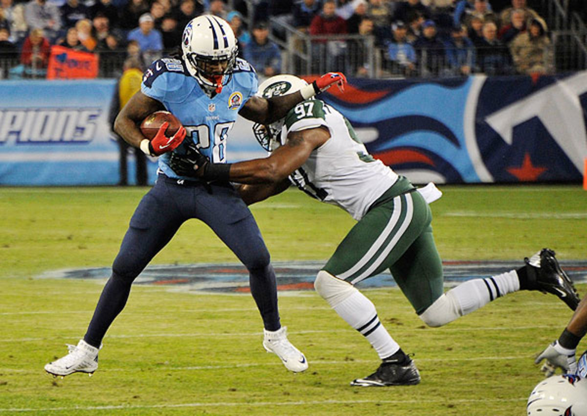 Free agent running back Chris Johnson visiting New York Jets facility