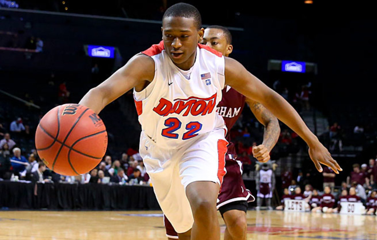 Kendall Pollard and Dayton are still trying to track down a spot in the NCAA tournament.