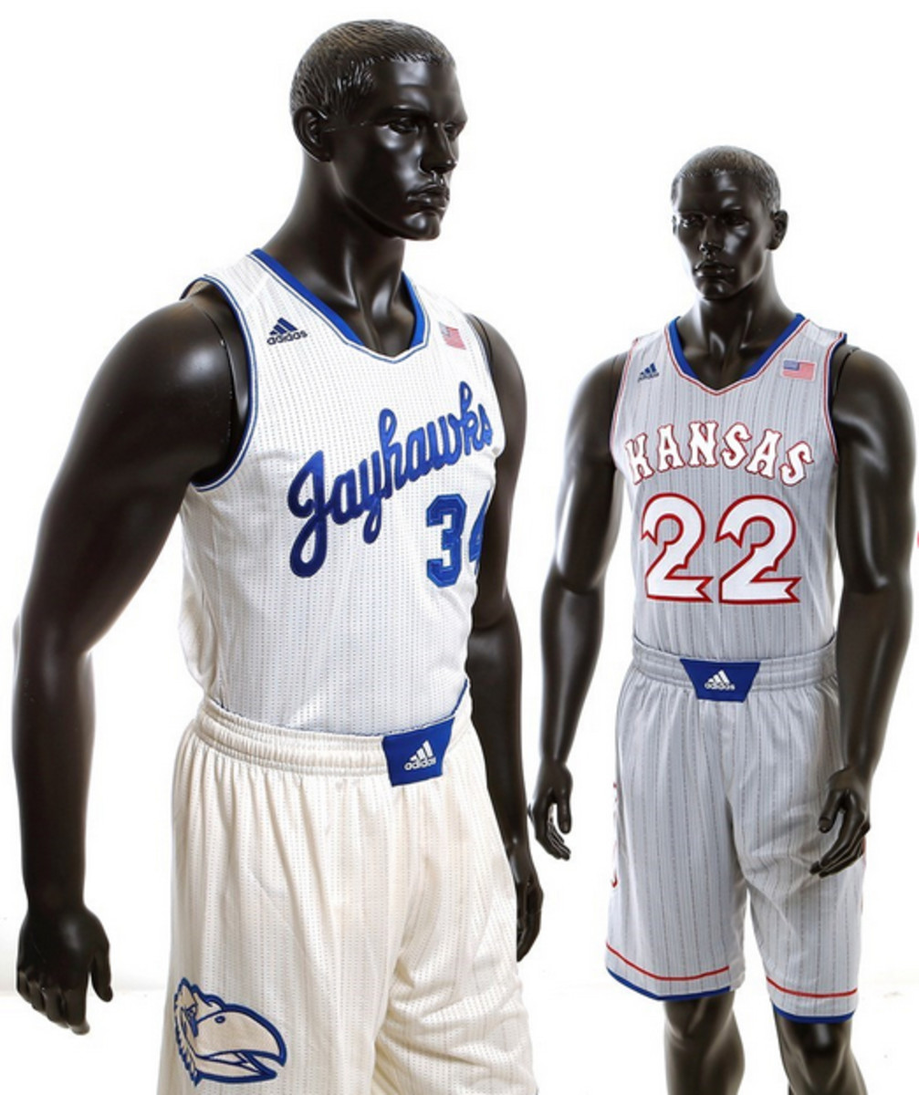 kansas jayhawks basketball uniforms