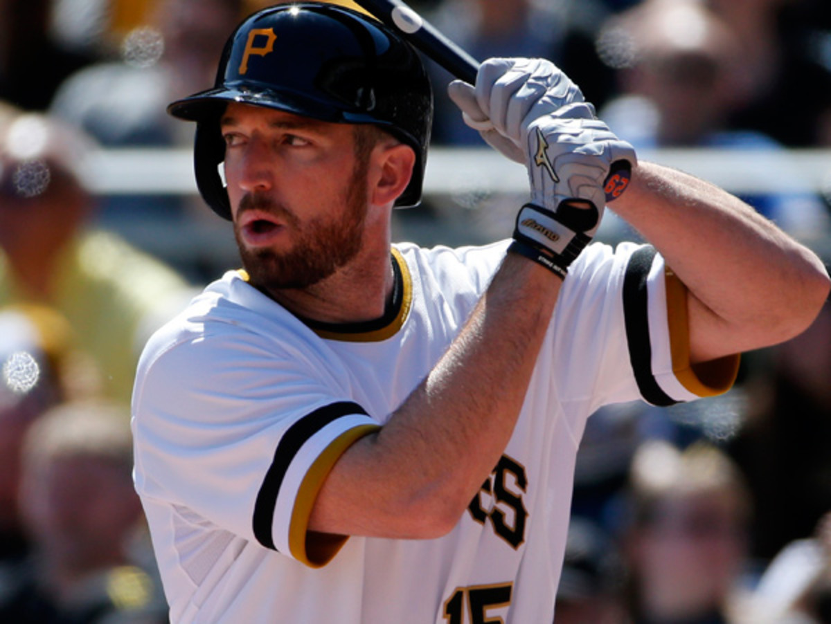 Ike Davis picked up three hits in his first two games with the Pirates. (Gene J. Puskar/AP)