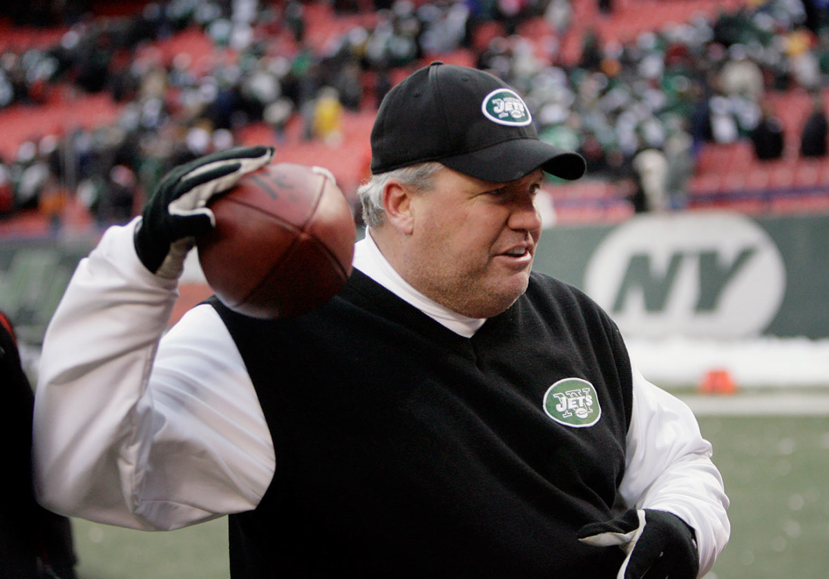 Rex Ryan says the Patriots are a 'JV team' and the Jets will stomp them