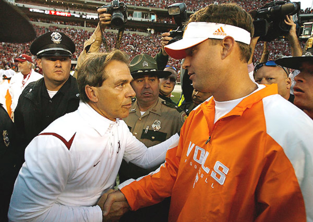 Lane Kiffin could be on his way back to the SEC to fill Alabama's opening at offensive coordinator.