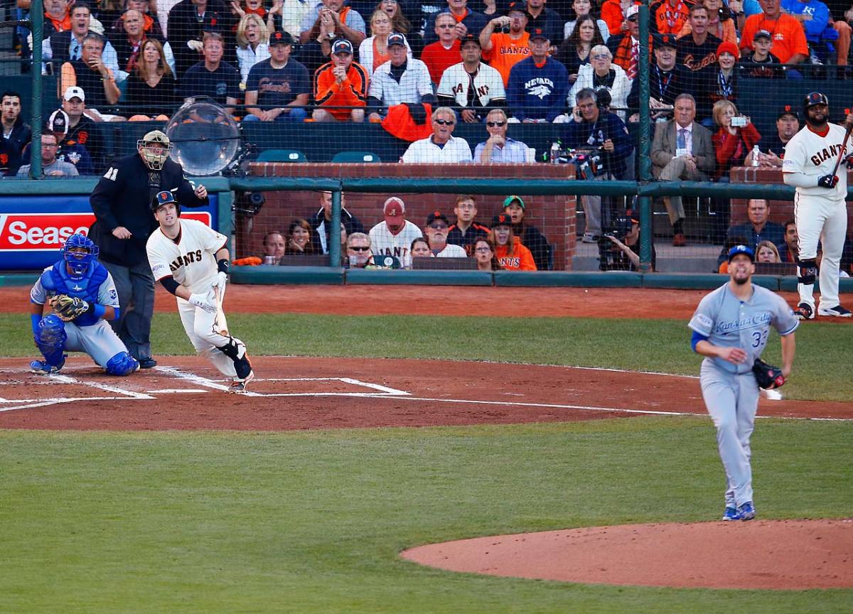 World Series 2014: San Francisco Giants one step away from championship as Madison  Bumgarner leads 5-0 shutout of Kansas City Royals, The Independent