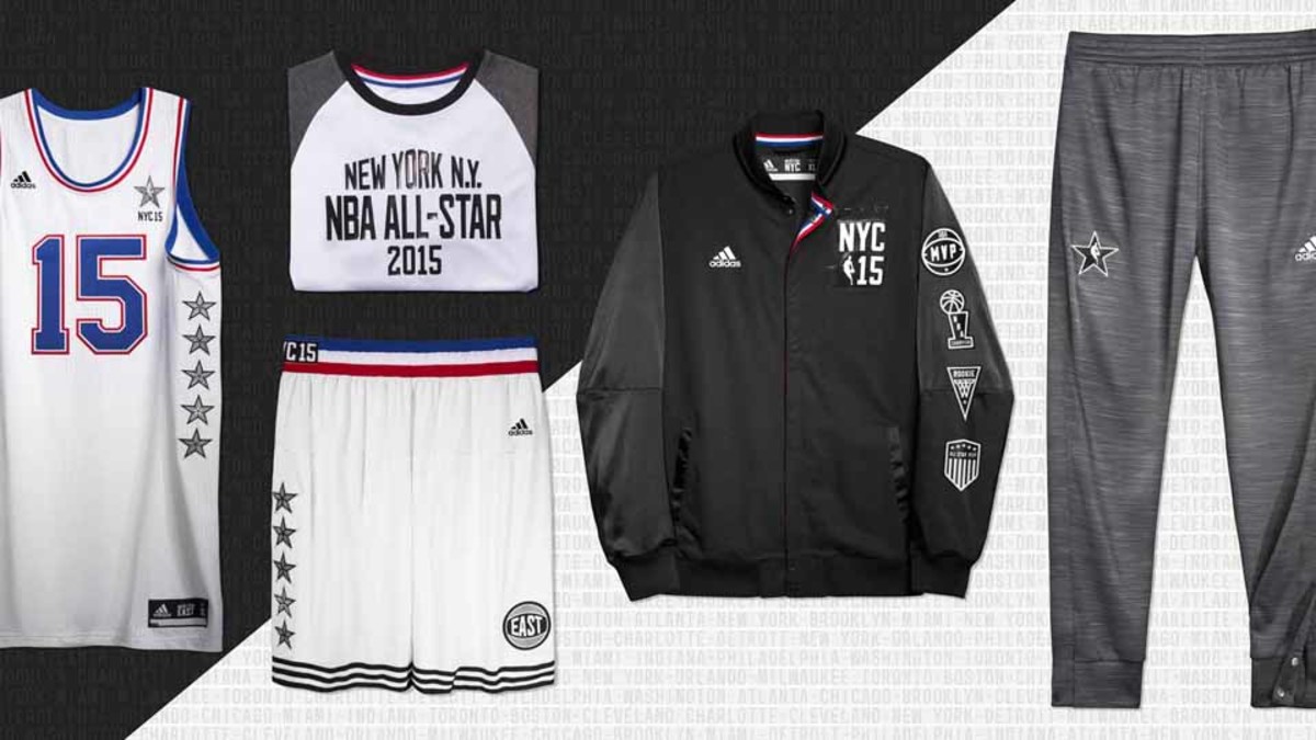 was onstabiel drempel Adidas unveils 2015 NBA All-Star Jerseys - Sports Illustrated