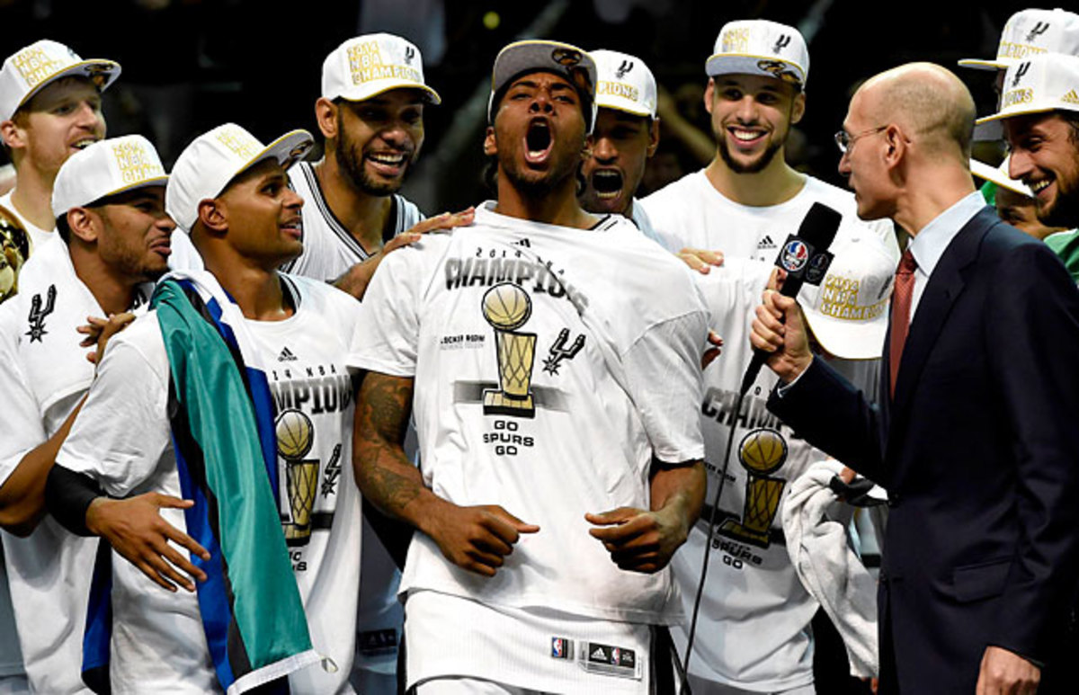 Spurs take NBA title