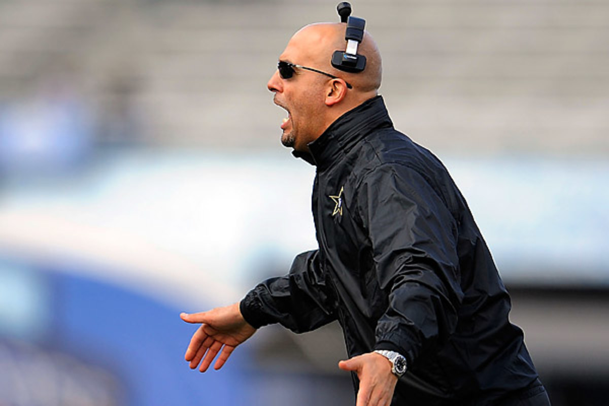 Penn State Officially Hires Vanderbilt's James Franklin As Head Coach ...