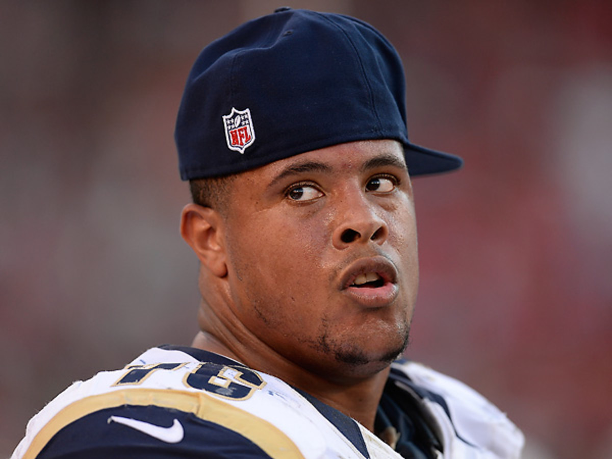 Rodger Saffold was in line for a big payday in Oakland, but a failed physical voided the contract. (Thearon W. Henderson/Getty Images)