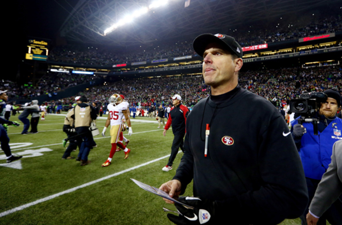 NFL  NFC championship game: Jim Harbaugh's 49ers earn Super Bowl