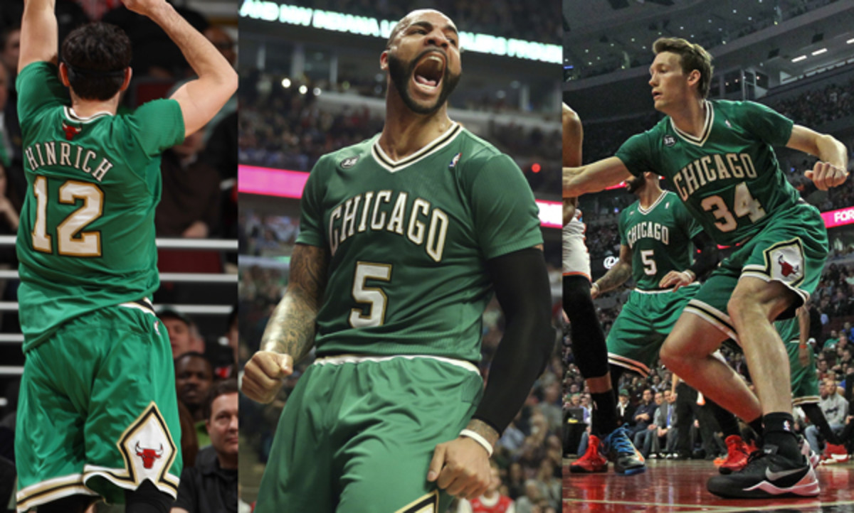 Chicago Bulls Boston Celtics Help The NBA Celebrate St Patricks