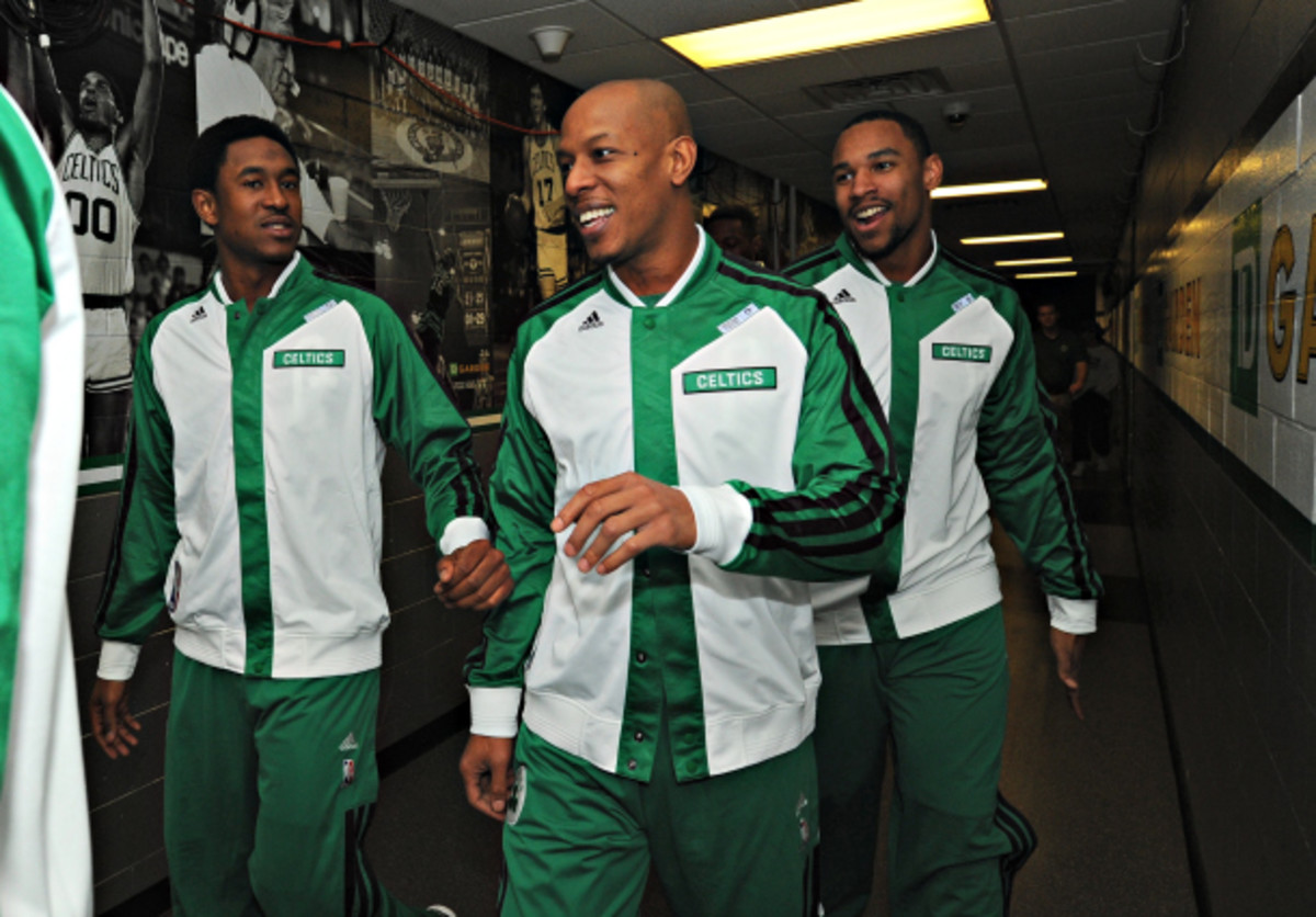 Keith Bogans will formally remain a Celtic, but has been excused from team activities. (Brian Babineau/NBAE via Getty Images)