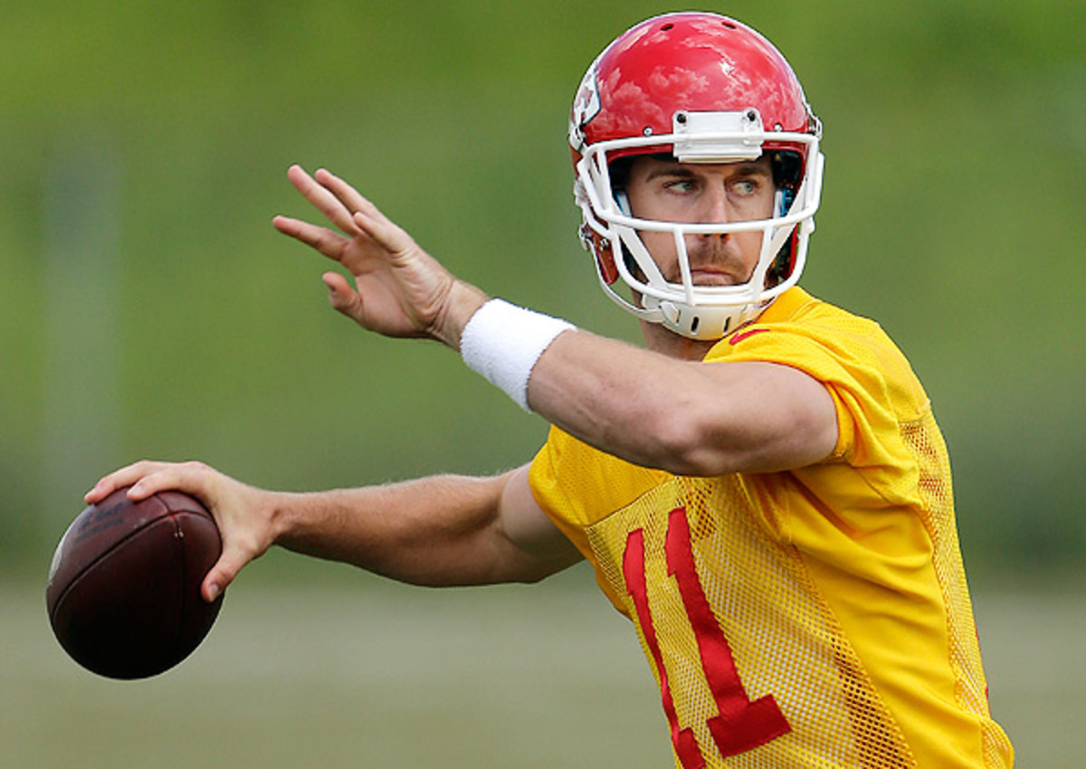 The Chiefs acquired Alex Smith from the Niners in a trade this offseason.