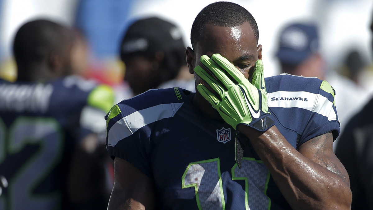 Report: Percy Harvin gave Golden Tate a black eye