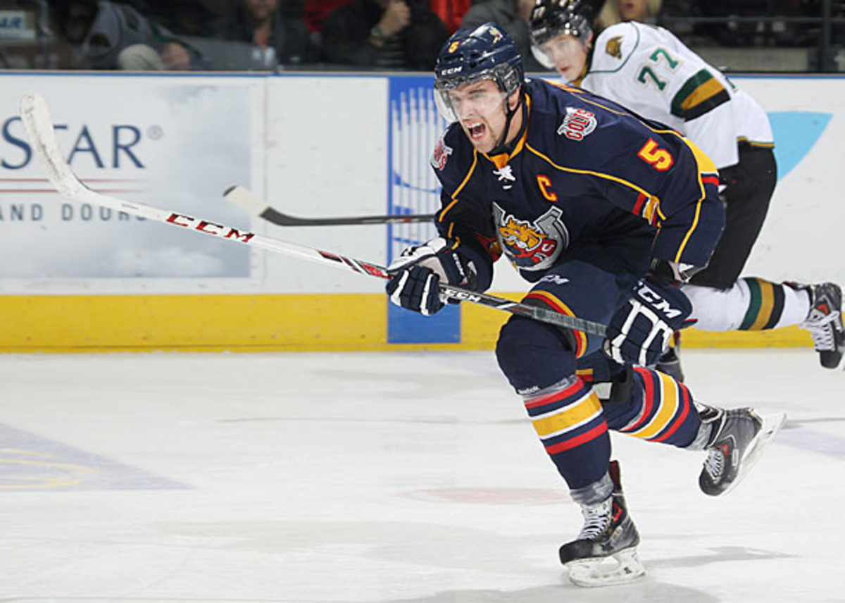 Aaron Ekblad of the OHL's Barrie Colts