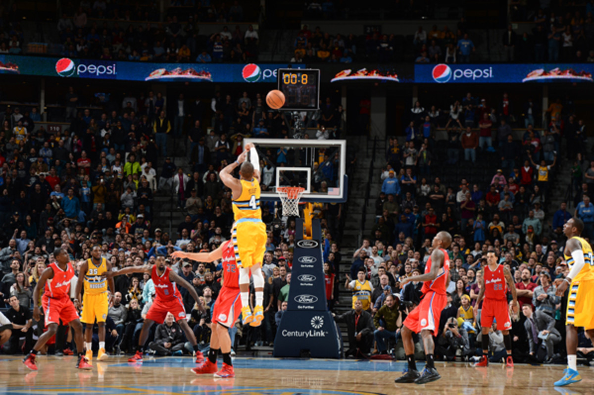 Video: Nuggets' Randy Foye nails deep buzzer-beating three-pointer to ...