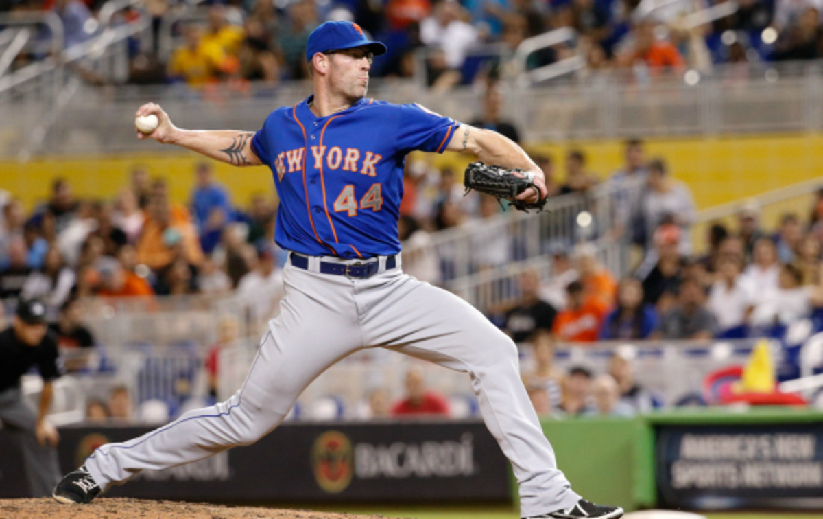 Kyle Farnsworth failed to make the Mets' opening day roster this season. (Rob Foldy/Getty Images)