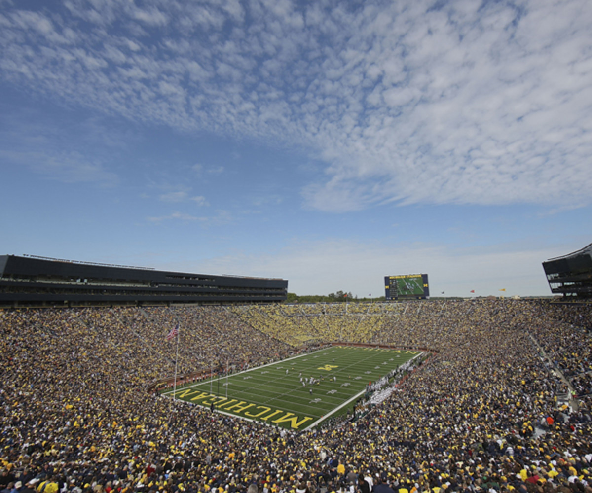 Michigan Stadium (Photo by Leon Halip/Getty Images).