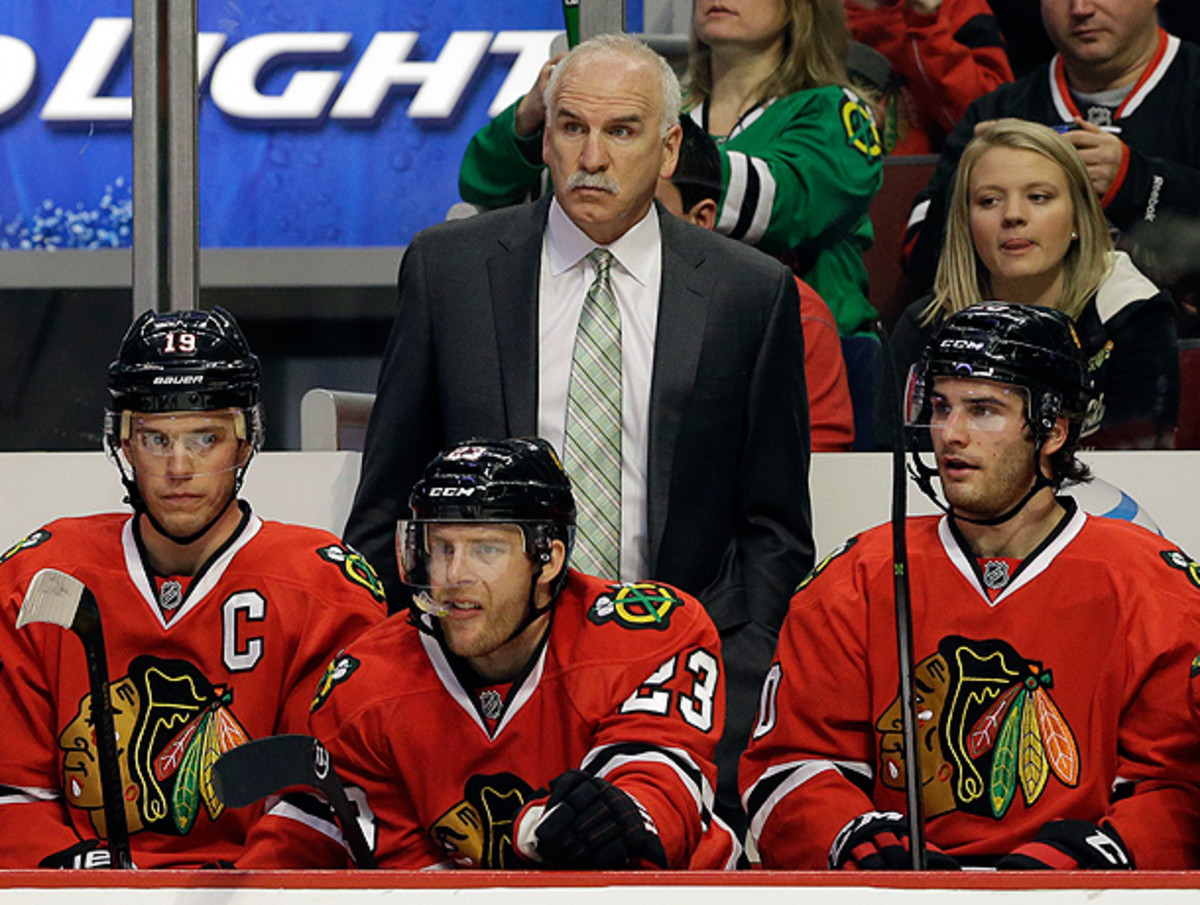 Joel Quenneville has helped lead the Blackhawks into the NHL's elite over the past few years. (Nam Y. Huh/AP)