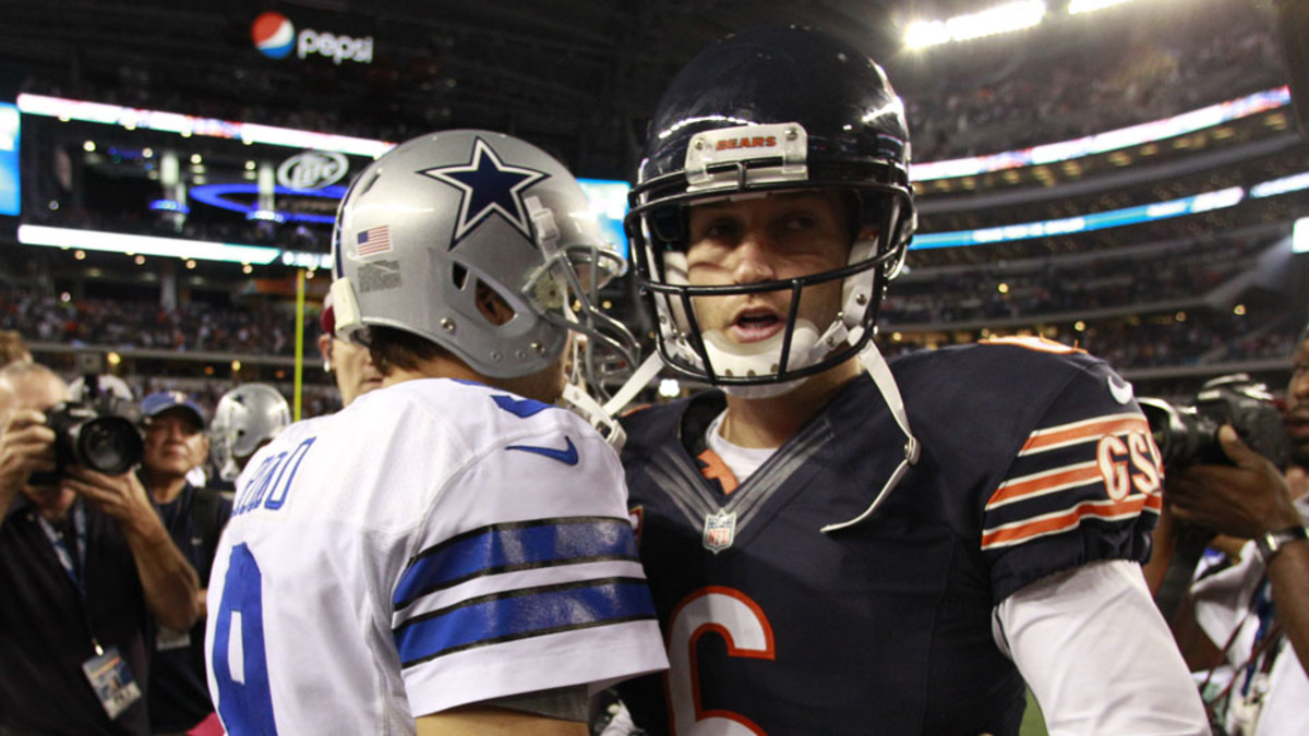 Comparing the careers of Tony Romo and Jay Cutler as they both